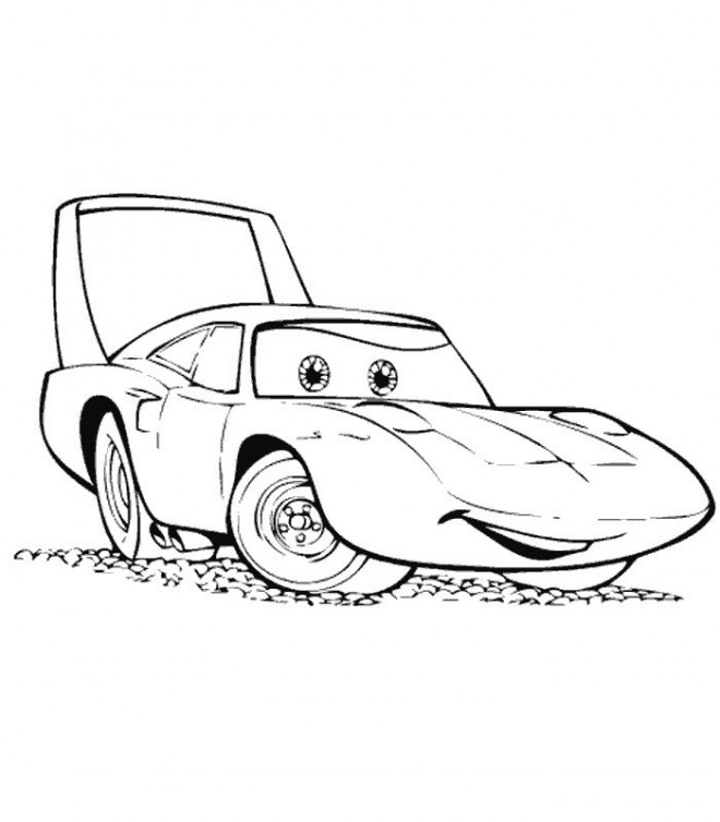 Coloriage Gratuit Cars A Imprimer