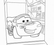 Coloriage Voiture Flash Mcqueen Disney