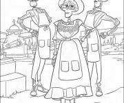 Coloriage et dessins gratuit Coco Disney pour enfant à imprimer