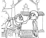 Coloriage et dessins gratuit Coco Rivera avec Miguel à imprimer