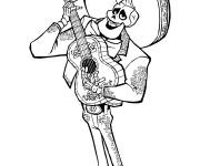 Coloriage et dessins gratuit Ernesto de la Cruz, le musicien à imprimer
