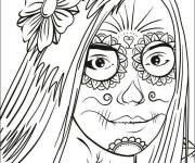 Coloriage Frida Kahlo Cocon Disney
