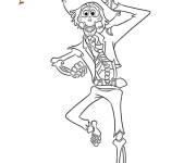 Coloriage et dessins gratuit Hector en courant à imprimer