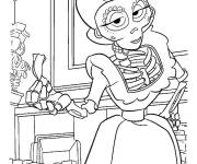 Coloriage Imelda Rivera de Coco Disney