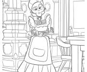 Coloriage Imelda Rivera, l'adversaire de Miguel