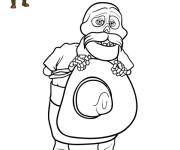 Coloriage et dessins gratuit Julio, le mari de Mama Coco à imprimer