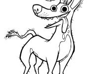 Coloriage Le chien Dante de Coco Disney
