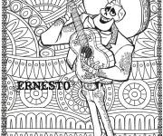 Coloriage Le musicien Ernesto
