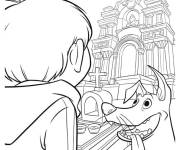 Coloriage Miguel et Dante &agrave; la recherche de Hector