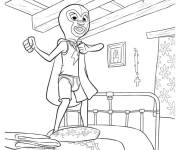 Coloriage Miguel, le super h&eacute;ro de Coco Disney