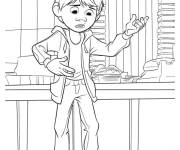Coloriage Ou est la guitare du Miguel ?