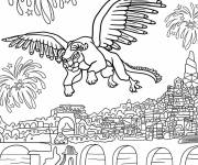 Coloriage Pepito de Coco au pays des morts
