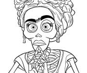 Coloriage Victoria Rivera Coco Disney