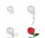 Coloriage Comment dessiner une fleur