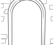 Coloriage et dessins gratuit Ajouter ton monstre de Halloween sur la fen&ecirc;tre à imprimer