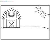 Coloriage Ajoutez les animaux de la ferme