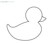 Coloriage Canard pour compl&eacute;ter
