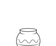 Coloriage Compl&eacute;ter la vase des fleurs