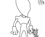 Coloriage Extraterrestre &agrave; compl&eacute;ter