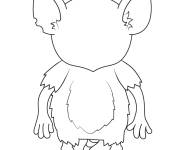 Coloriage Monstre dr&ocirc;le &agrave; compl&eacute;ter