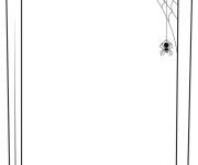 Coloriage Termine le vue de l'araign&eacute;e