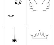 Coloriage terminer ces quartes dessins
