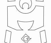 Coloriage Minion dessin facile