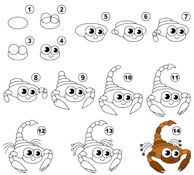Sitemapcdatahttpsmodeinf Inetcomdessin Scorpion Facile