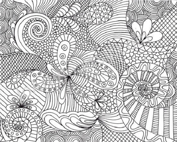 Coloriage Difficile Mandala Magnifique Dessin Gratuit à Imprimer