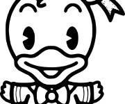 Coloriage B&eacute;b&eacute; Donald Duck de Disney