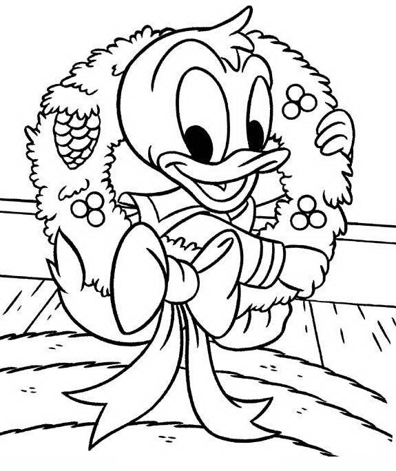 Coloriage Disney Noel En Ligne Dessin Gratuit à Imprimer