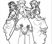 Coloriage Disney Princesses