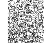 Coloriage Doddle anti-stress