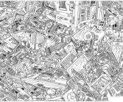 Coloriage Doodle d'ordinateurs