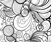 Coloriage Imprime illustration Doodle