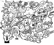 Coloriage Mod&egrave;le Doddle