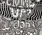 Coloriage Tableau je ne comprends pas anti-stress