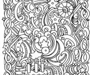 Coloriage Vacances Doddle