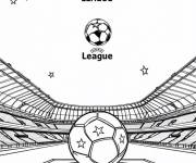 Coloriage et dessins gratuit La ligue de l'europe à imprimer