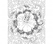 Coloriage et dessins gratuit Fantastique Femme à imprimer