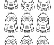 Coloriage Film Les Minions à colorier