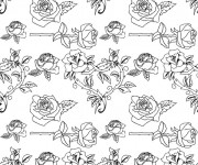 Coloriage et dessins gratuit Fleurs pour enfant à imprimer