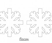 Coloriage Flocon de Neige 51