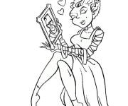 Coloriage La bien-aim&eacute; de Frankenstein