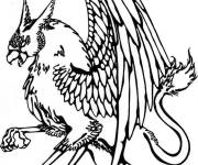 Coloriage et dessins gratuit Griffon &agrave; imprimer à imprimer