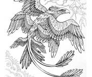 Coloriage et dessins gratuit Griffon anti-stress en volant à imprimer