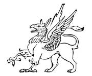 Coloriage et dessins gratuit Griffon imprimable à imprimer