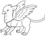 Coloriage et dessins gratuit Griffon pour enfant à imprimer
