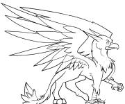 Coloriage Le prestige de Griffon