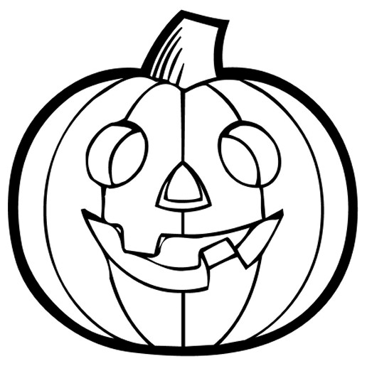 Coloriage et dessins gratuits Citrouille d'Halloween à imprimer